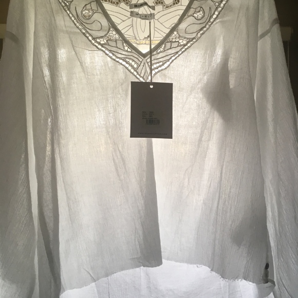 One Teaspoon + Devils Ladder Hand Cut Shirt - Picture 2 of 5